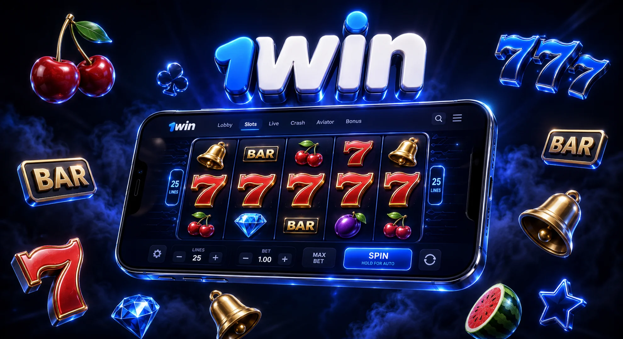 1win Korea Mobile App Casino Slot Game 2026