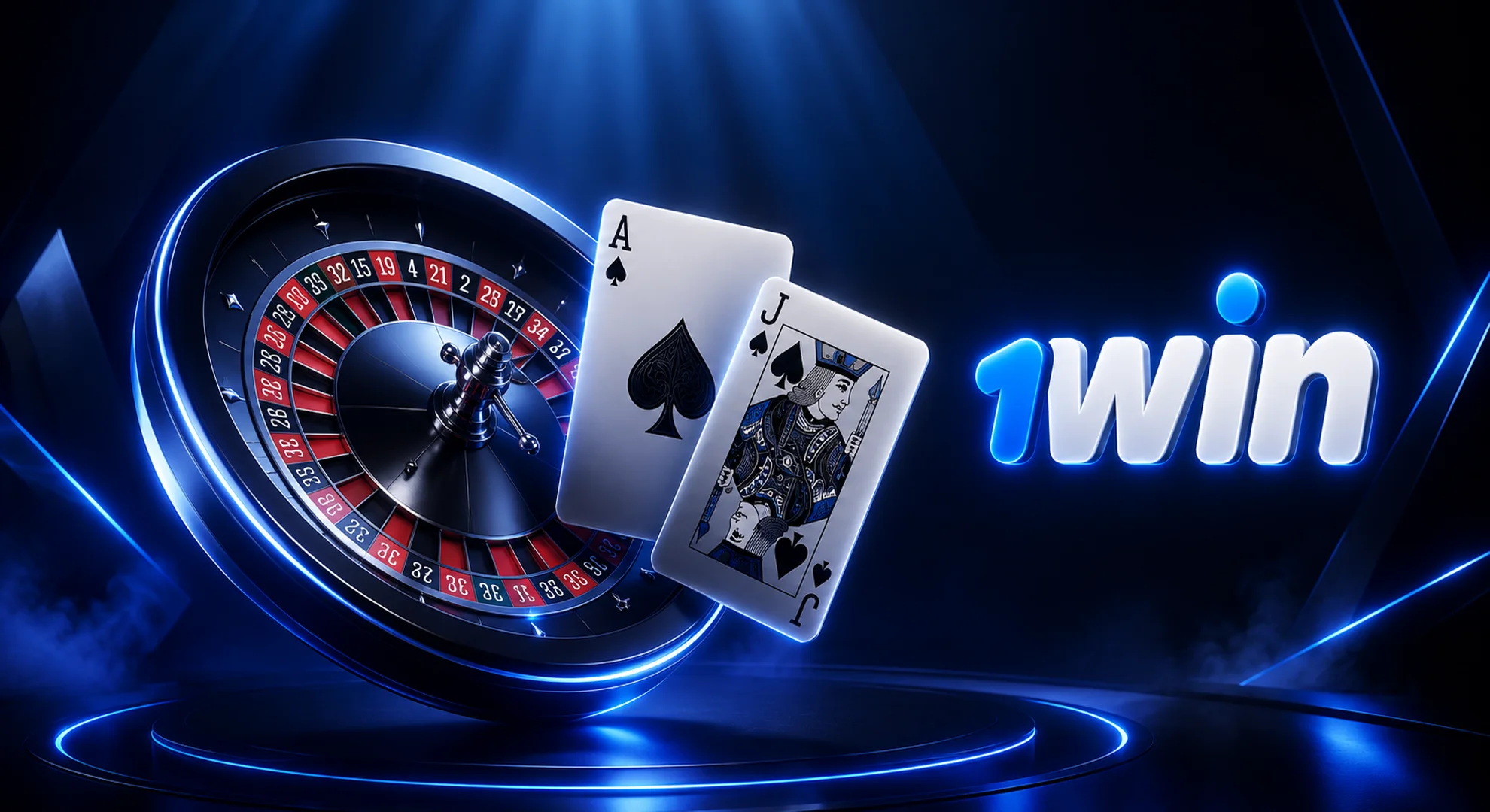 1win 공식 라이브 카지노의 실시간 바카라 및 블랙잭 게임 화면