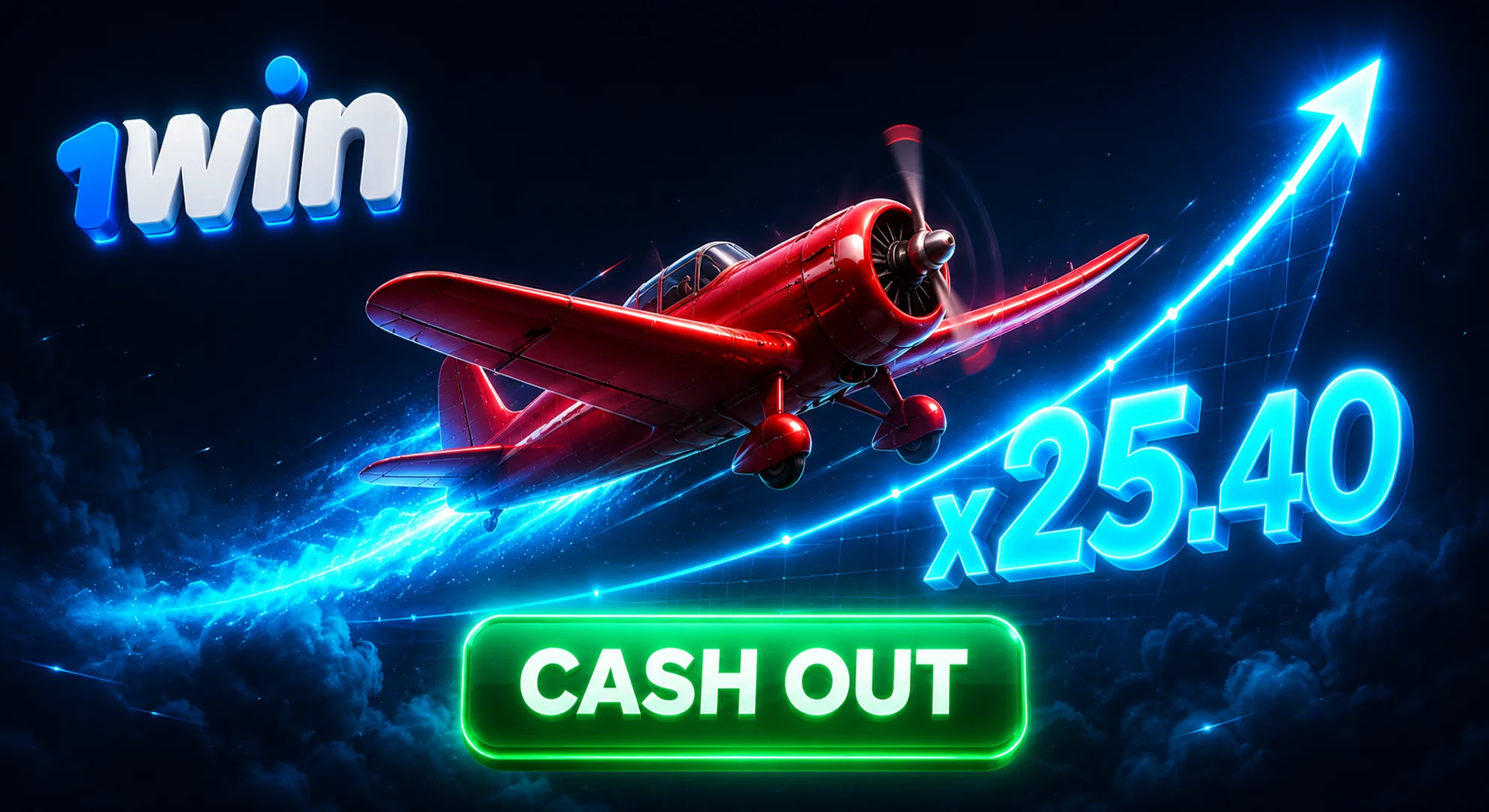 1win Korea Aviator Spribe Crash Game Red Plane Multiplier Cashout 2026