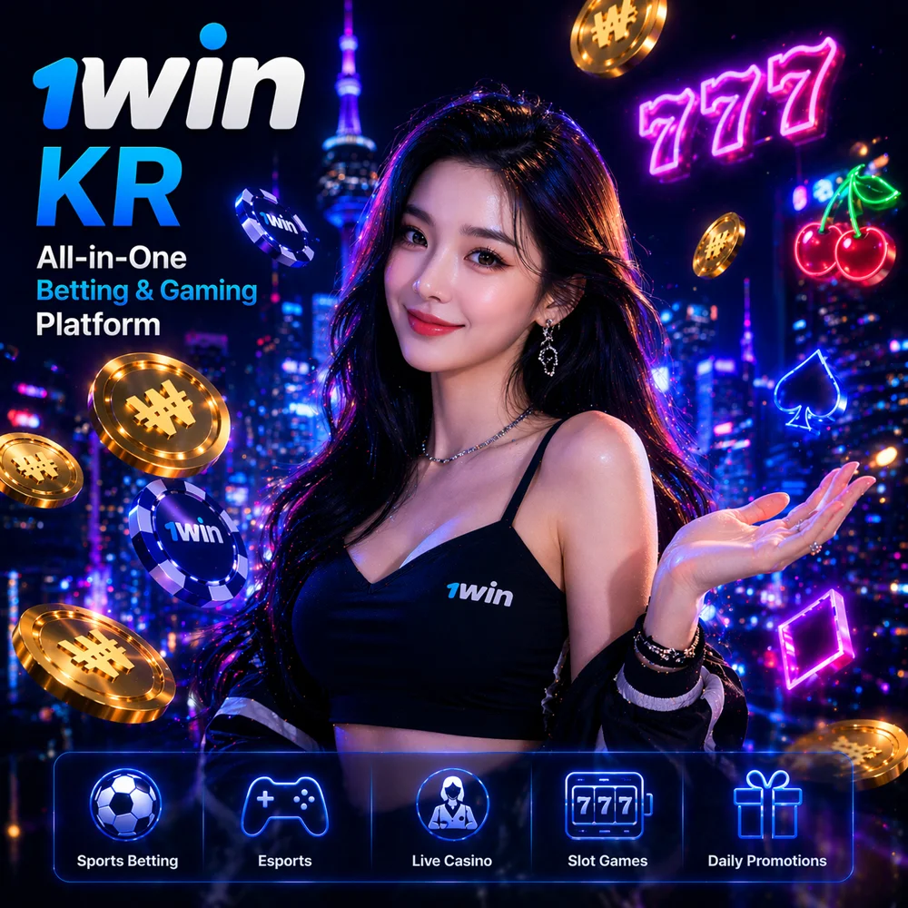 1win Korea: the best online betting and gambling platform in South Korea